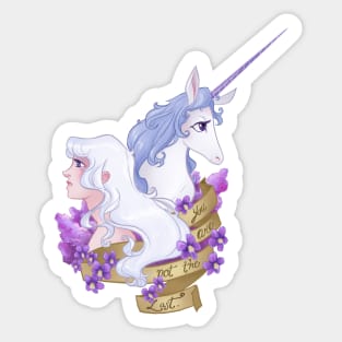 Not the Last Unicorn Sticker